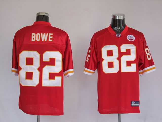 kansas city chiefs 82 dwayne bowe red jersey