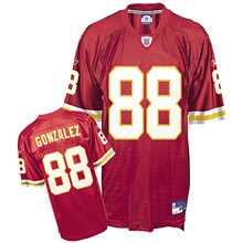 kansas city chiefs 88 t gonzalez red jersey