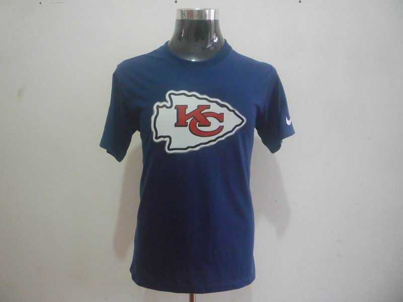 kansas city chiefs sideline legend authentic logo dri-fit t-shirt -d.blue