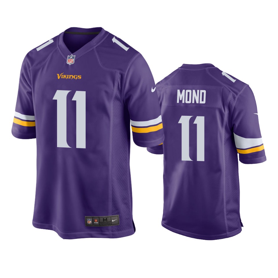 kellen mond vikings purple game jersey