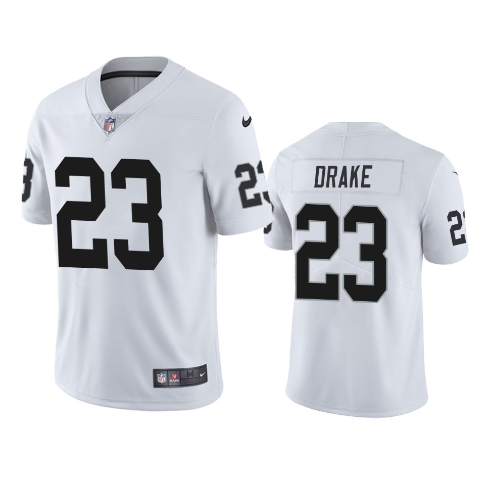 kenyan drake raiders white vapor jersey