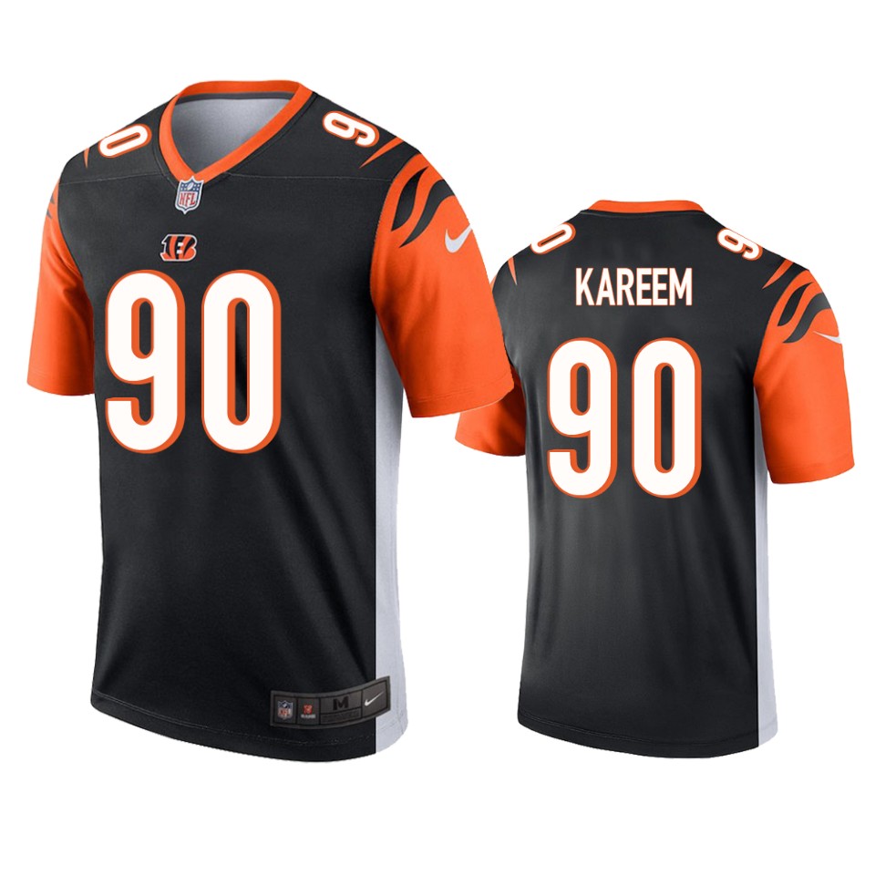 khalid kareem bengals black legend jersey