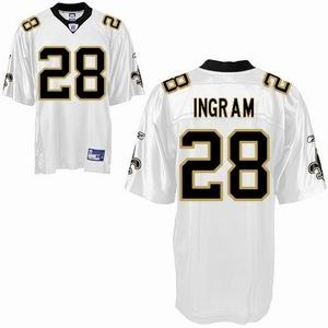 kid new orleans saints 28 mark ingram white color jersey