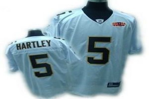 kid new orleans saints jersey hartley 5 2010 super bowl xliv jersey white