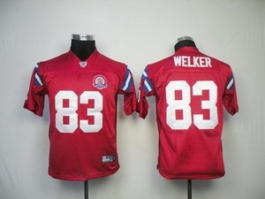 kids jerseys new england patriots 83 wes welker red 50th