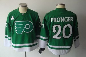 kids jerseys st pattys day green philadelphia flyer