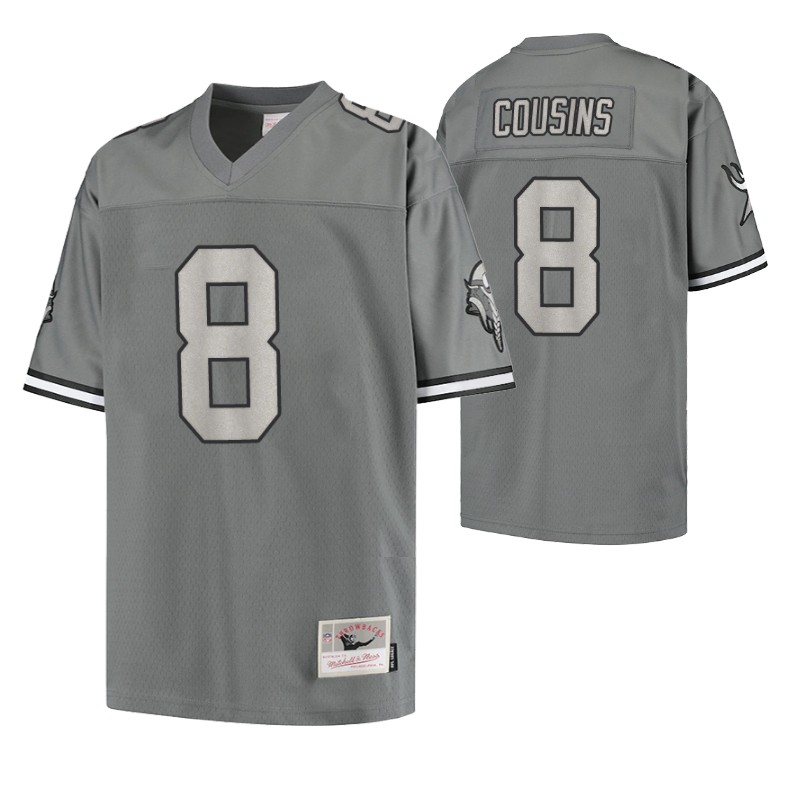 kirk-cousins-jersey-metal-replica-charcoal