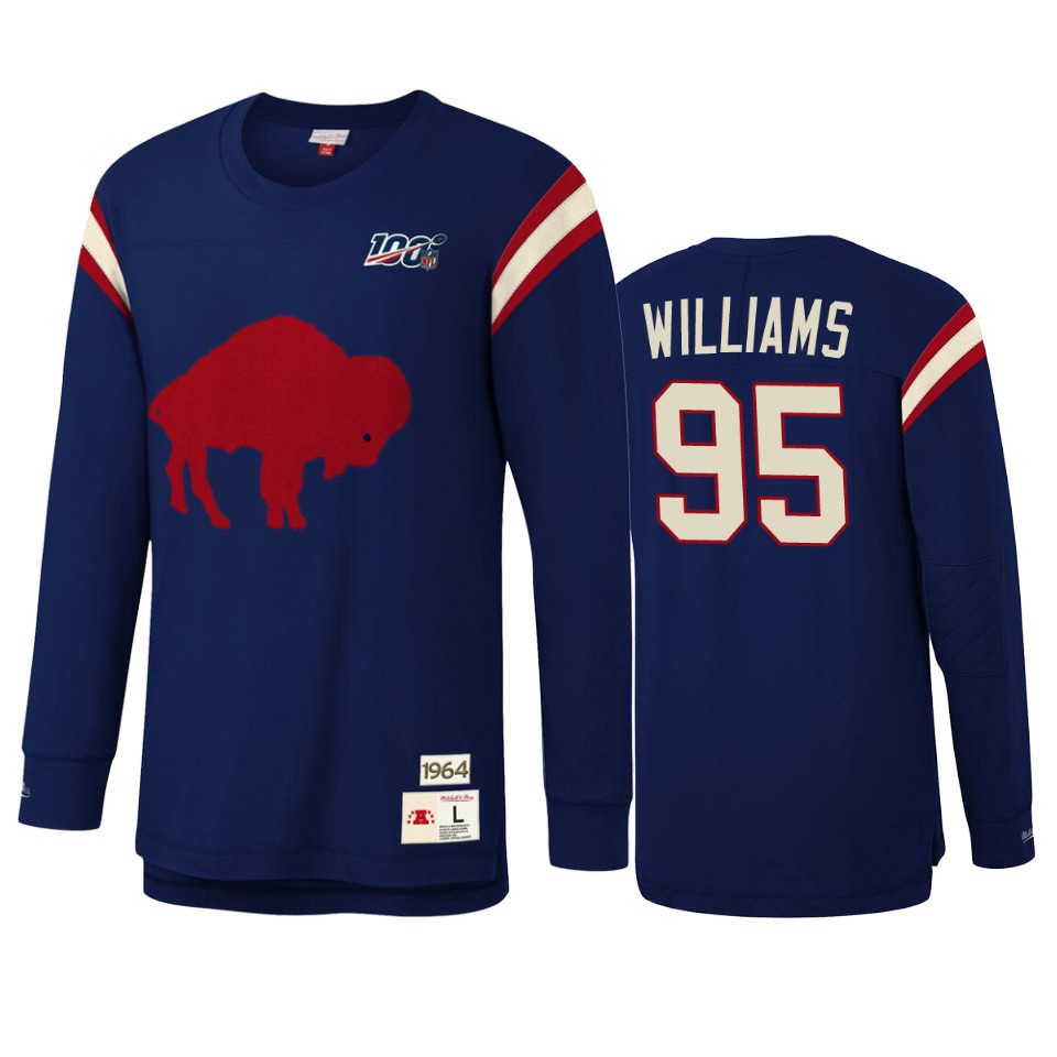 kyle williams bills royal nfl 100 long sleeve t shirt