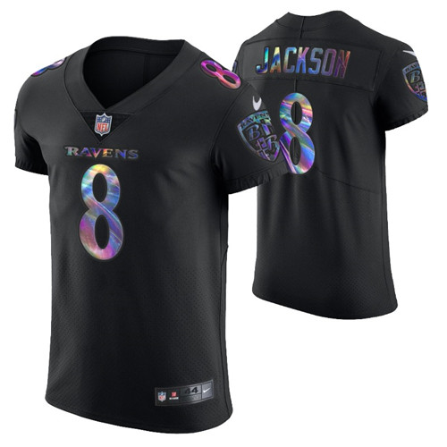 lamar-jackson-golden-edition-jersey-vapor-elite-black-holographic