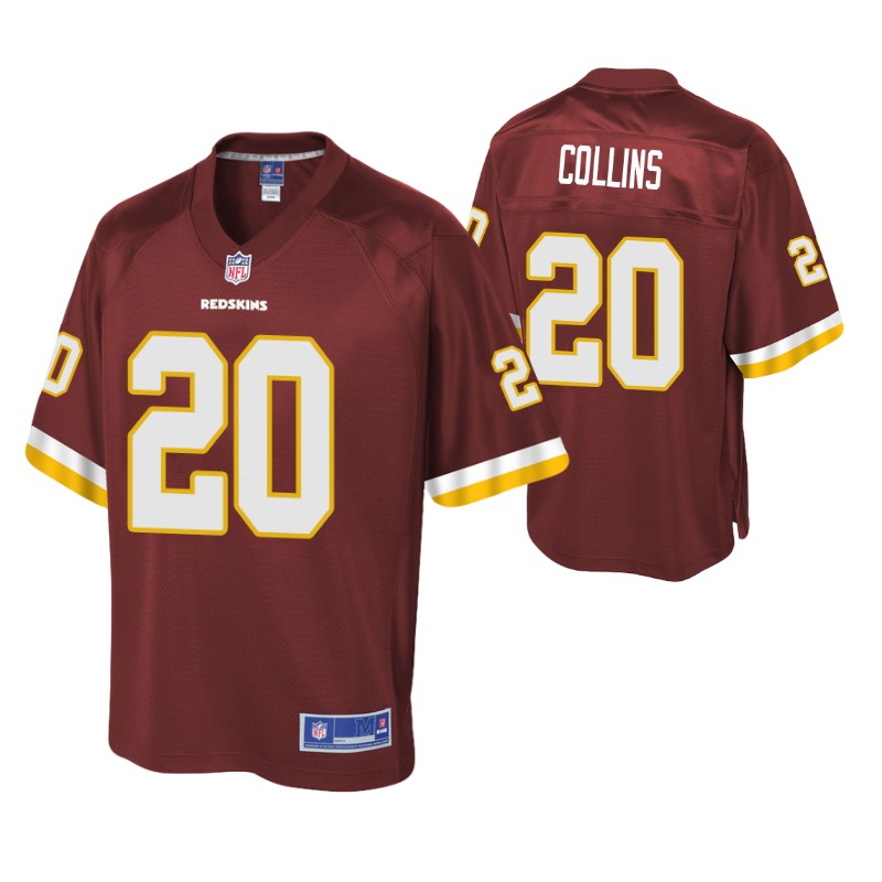 landon-collins-pro-line-jersey-burgundy-men's