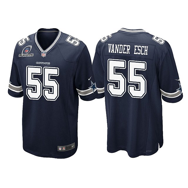 leighton-vander-esch-cowboys-2021-nfl-playoffs-patch-game-navy-jersey-middle