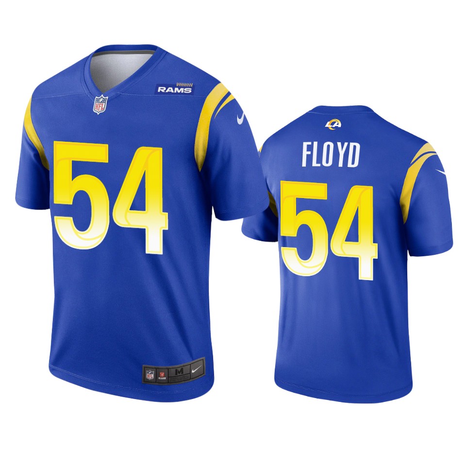 leonard floyd rams legend royal jersey