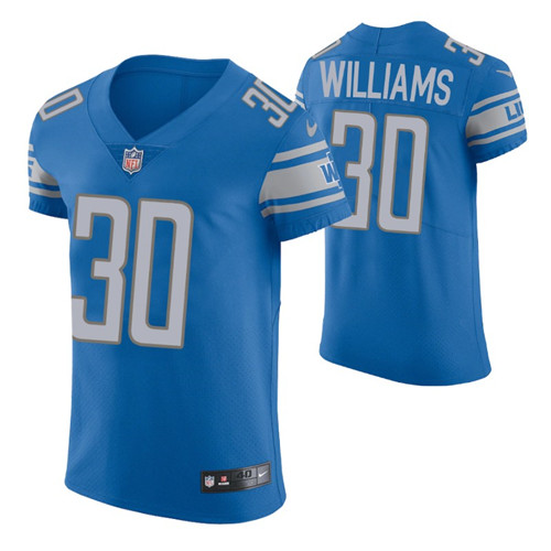 lions-blue-vapor-elite-jamaal-williams-jersey