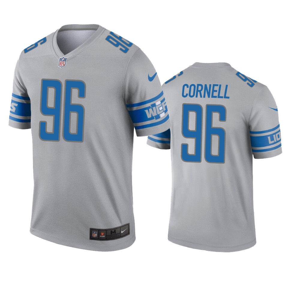 lions jashon cornell gray inverted legend jersey