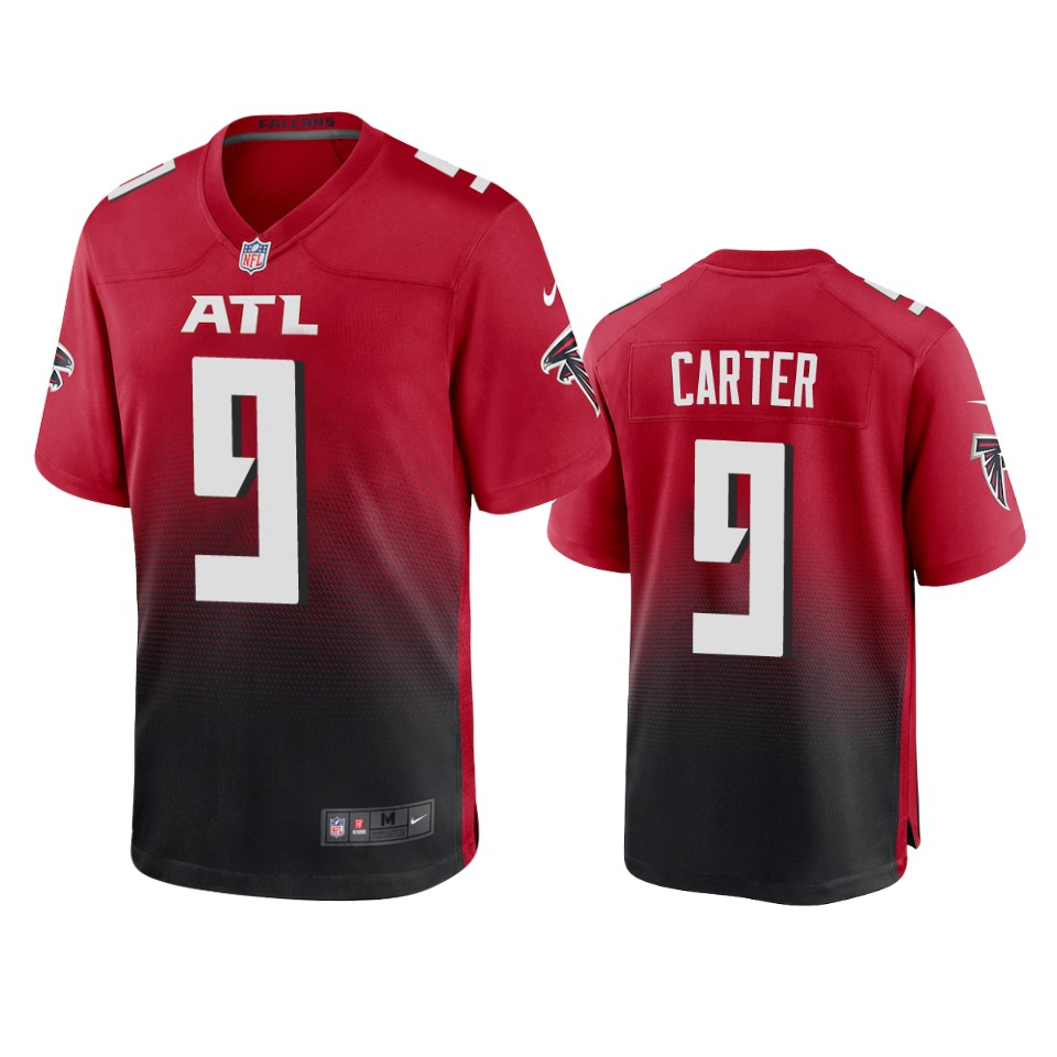 lorenzo-carter-falcons-red-game-jersey