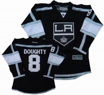 los angeles kings #8 drew doughty black jerseys
