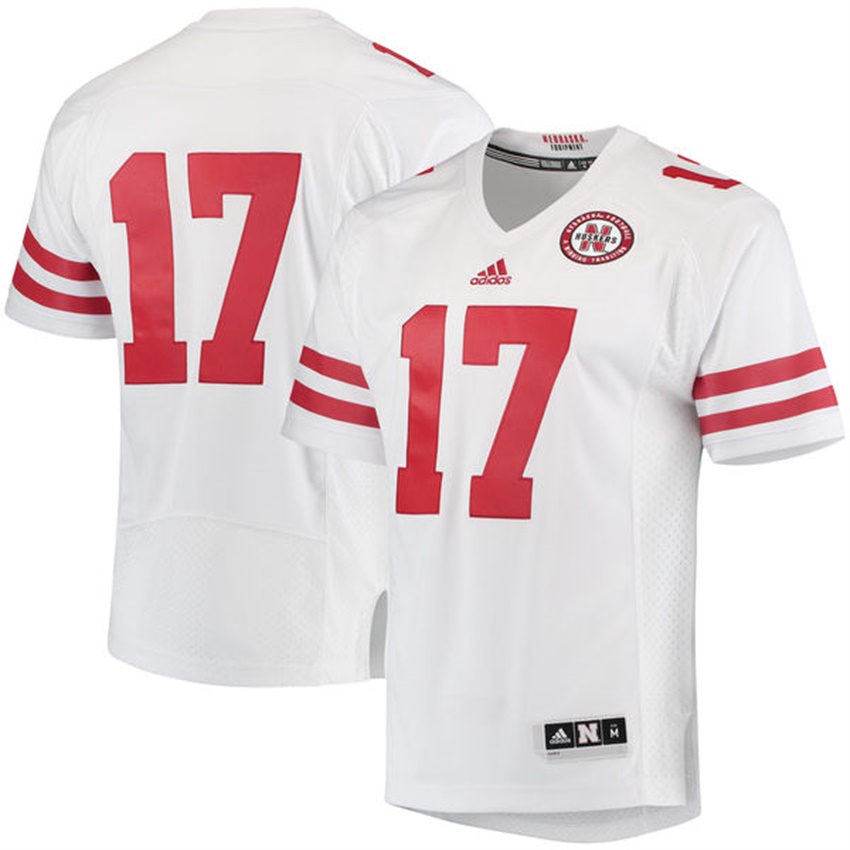 male nebraska cornhuskers white 17 ncaa 2017 special games football jersey