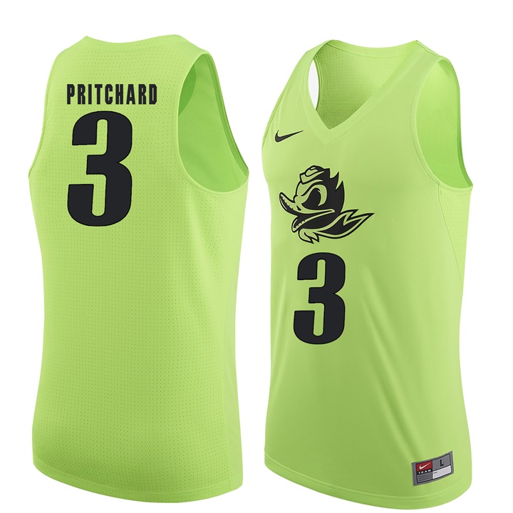 male oregon ducks apple green 3 payton pritchard ncaa basketball jersey