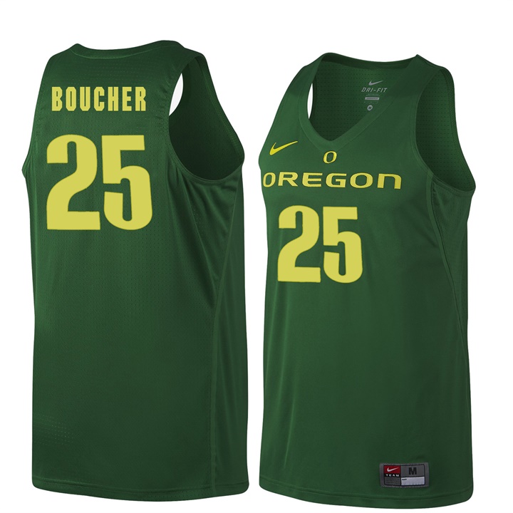 male oregon ducks dark 25 chris boucher ncaa basketball jersey
