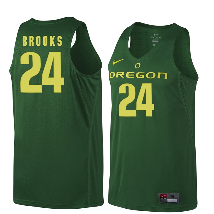 male oregon ducks dark green 24 dillon brooks ncaa basketball jersey