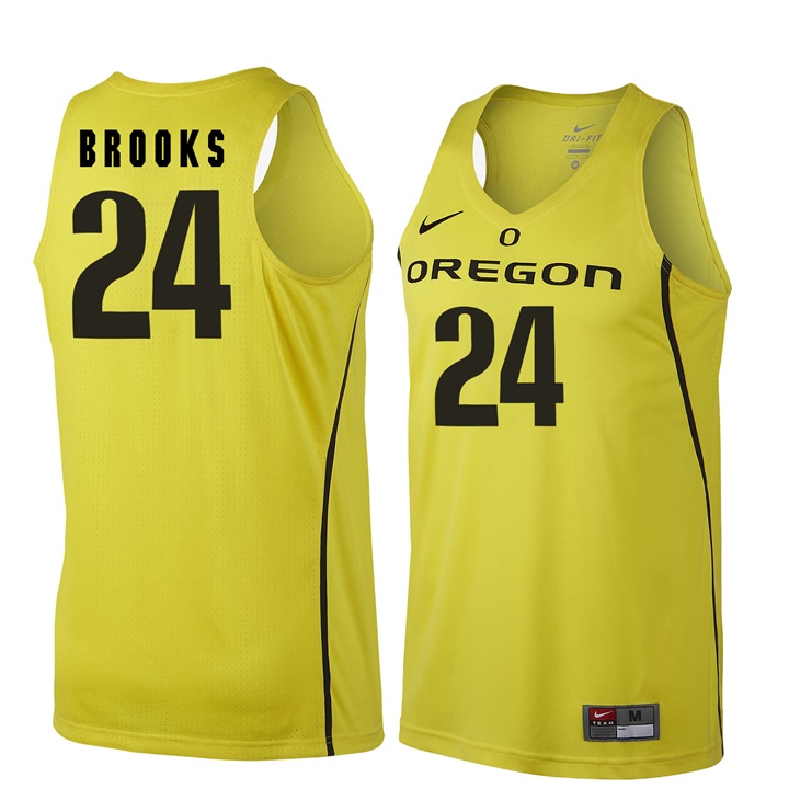male oregon ducks gold 24 dillon brooks ncaa basketball jersey