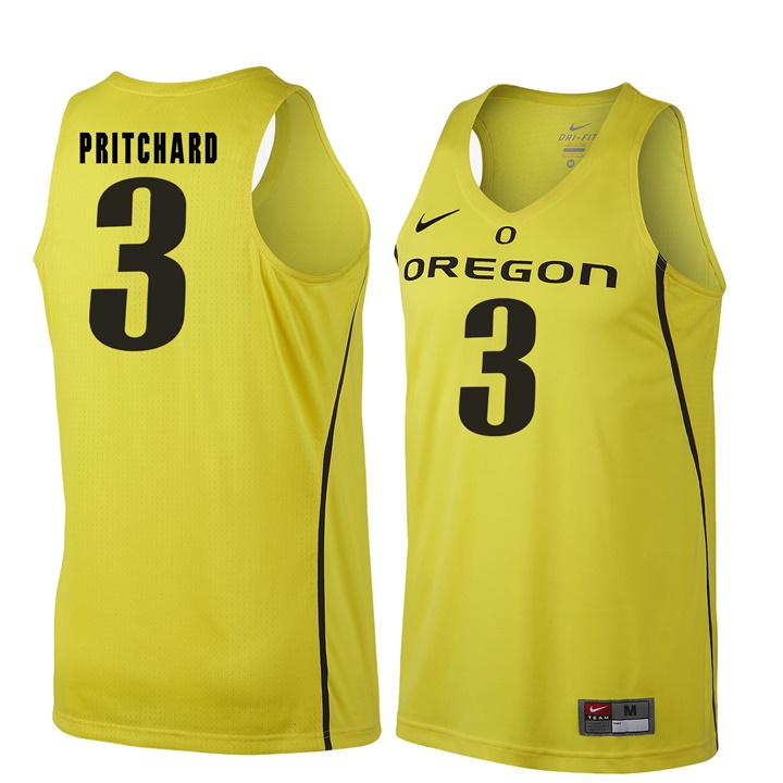 male oregon ducks gold 3 payton pritchard ncaa basketball jersey