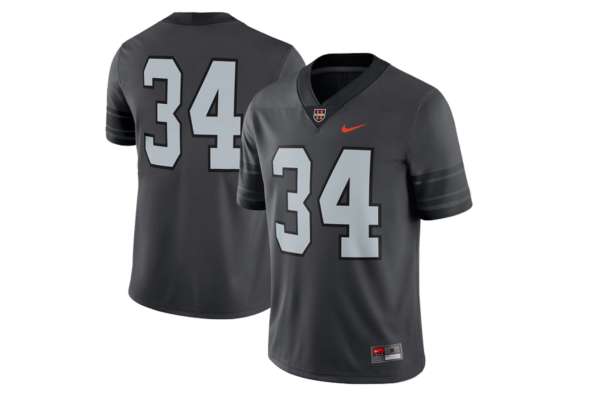 male oregon state beavers anthracite 34 college football game performance jersey