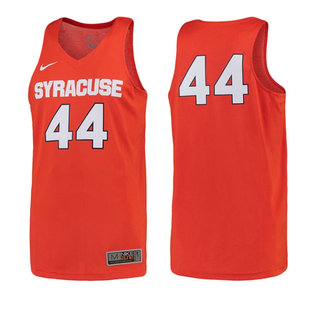 male syracuse orange orange 44 performance basketball jersey