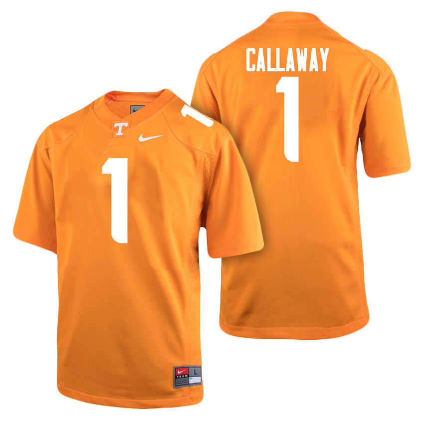 male tennessee volunteers orange 1 marquez callaway college football freshman limited jersey