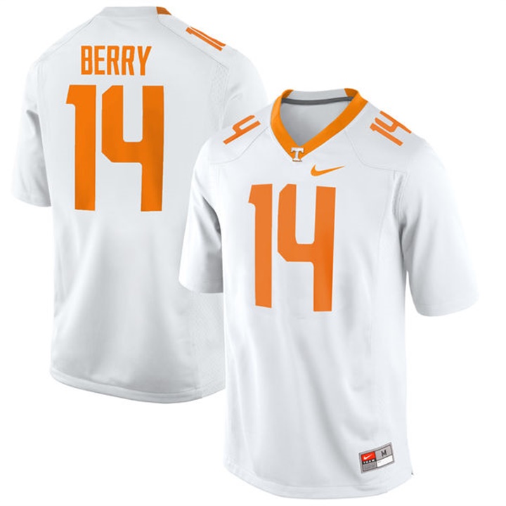male tennessee volunteers white 14 eric berry alumni football performance jersey