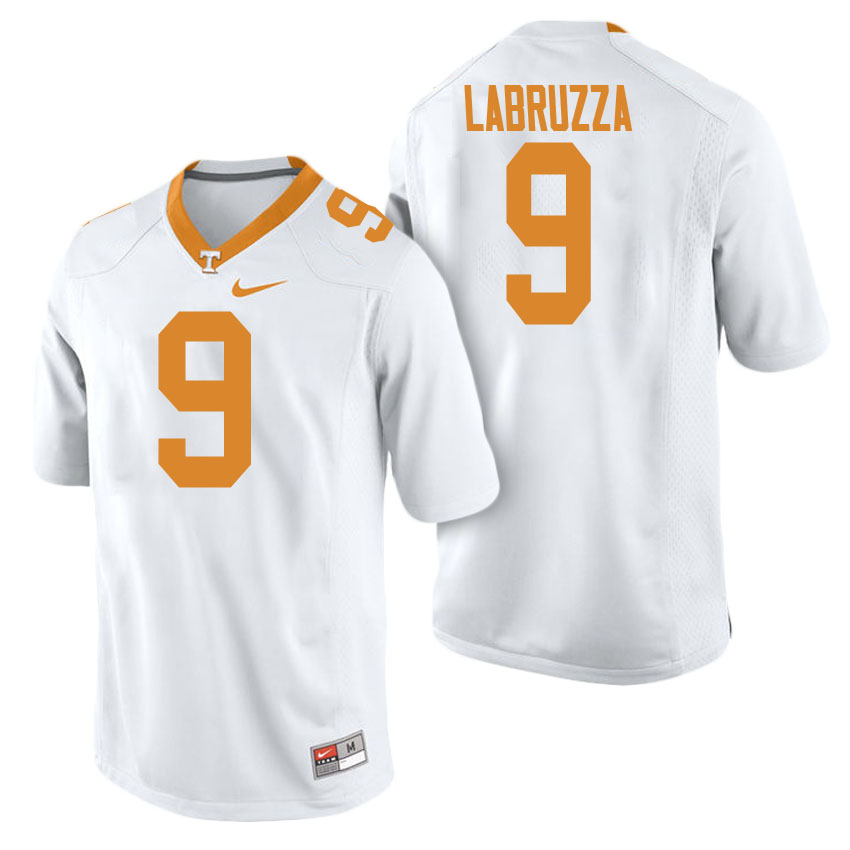 male tennessee volunteers white 9 cheyenne labruzza college football freshman limited jersey
