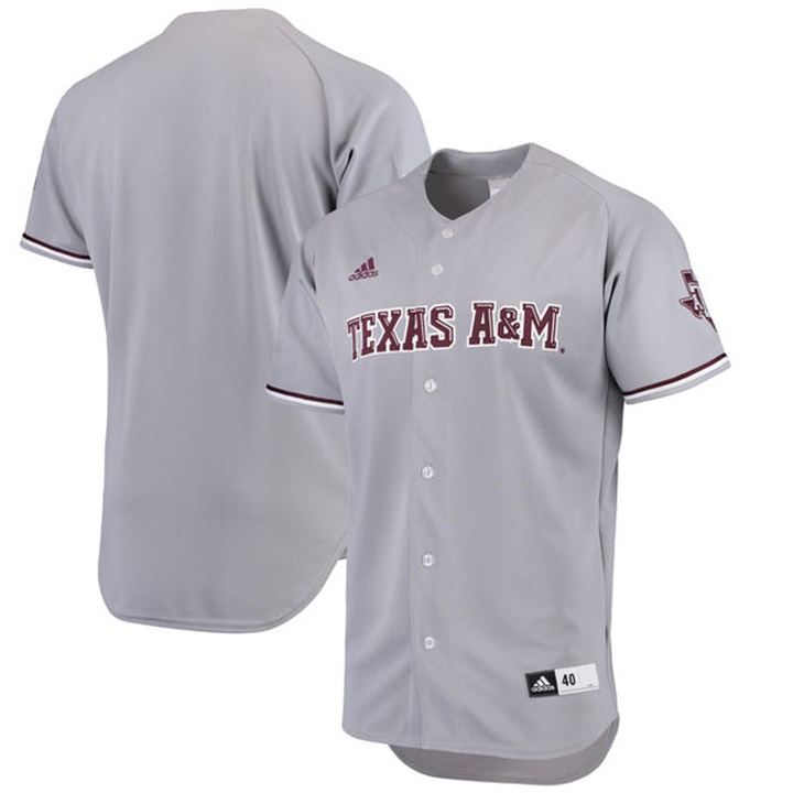 male texas a and m aggies gray 2017 ncaa baseball tournament team performance jersey