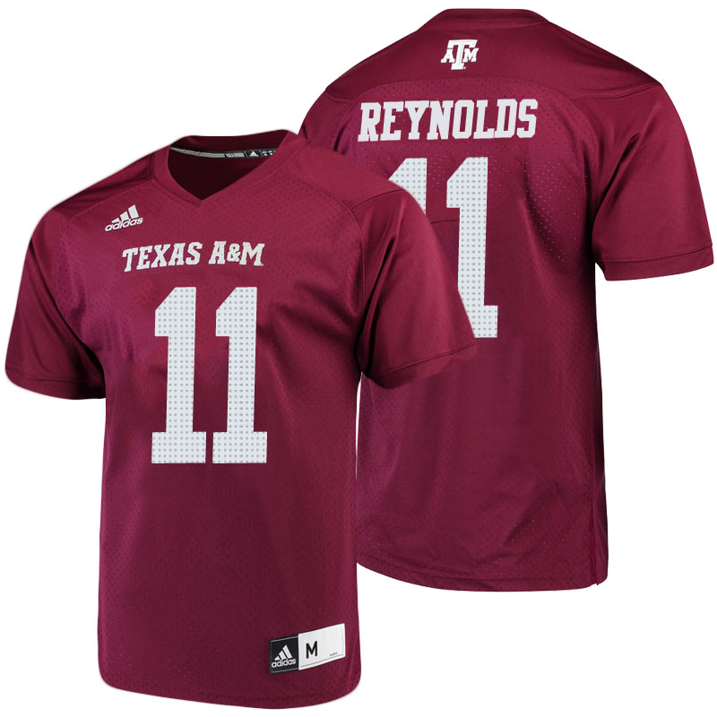 male texas a m aggies maroon josh reynolds 2018 season college football player jersey