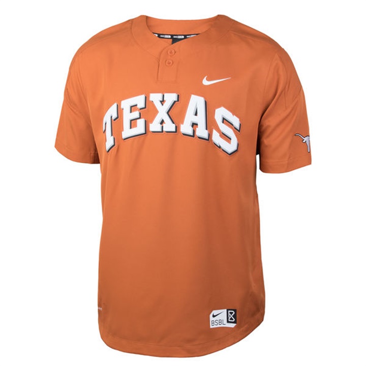 male texas longhorns orange ncaa 2017 all mid season premier baseball jersey