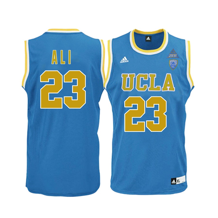 male ucla bruins blue 23 prince ali ncaa basketball player name and number jersey