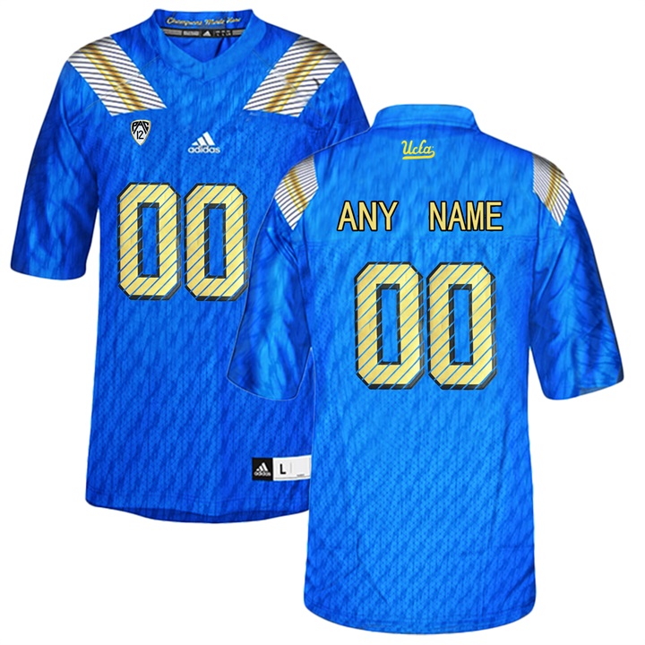 male ucla bruins blue college customized limited football jersey