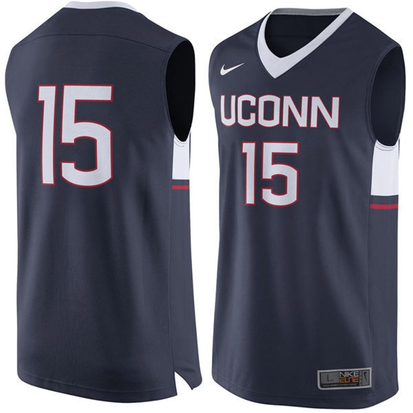 male uconn huskies navy 15 kemba walker jersey