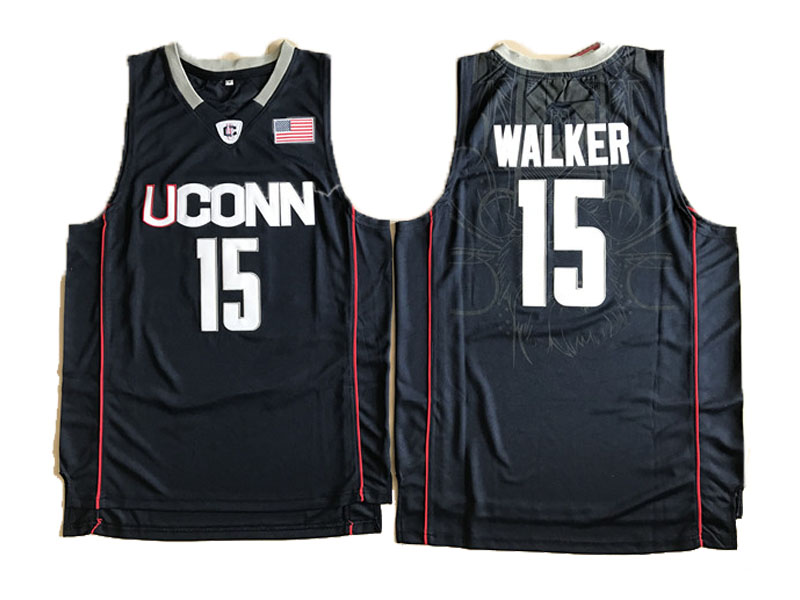 male uconn huskies navy kemba walker college basketball tank top jersey