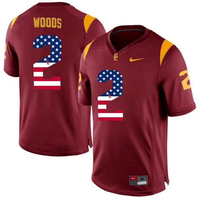 male usc trojans 2 robert woods maroon college football limited jersey