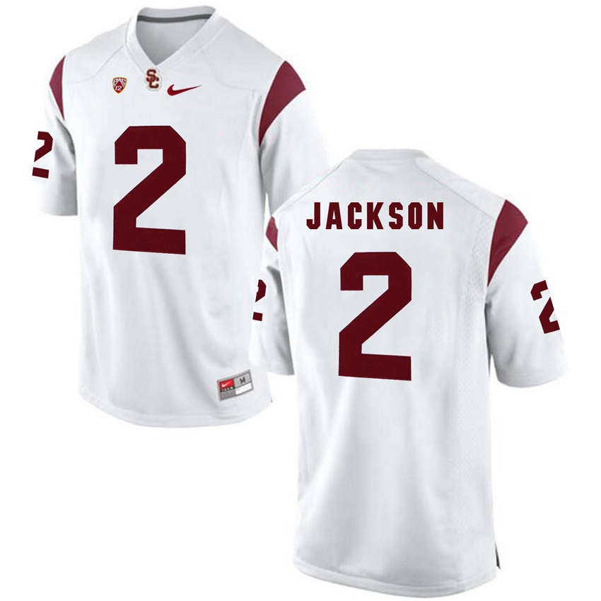 male usc trojans white 2 adoree' jackson 2017 ncaa football pac 12 game nfl player jersey