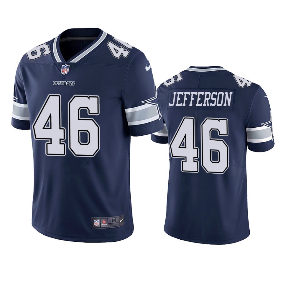 malik jefferson cowboys jersey navy vapor limited 0a