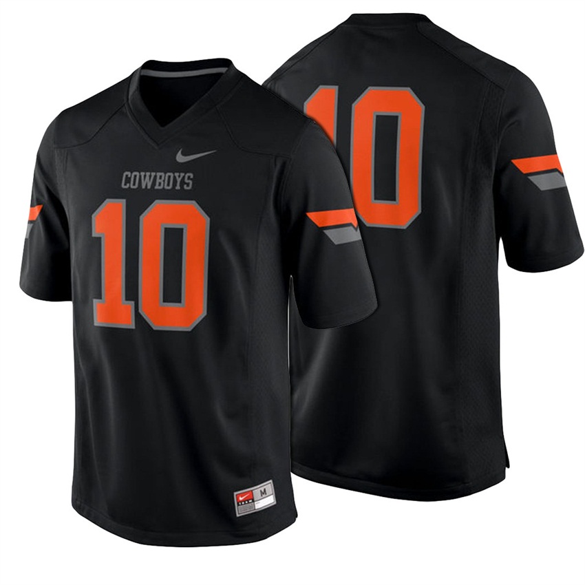 man cowboys black 10 football game jersey