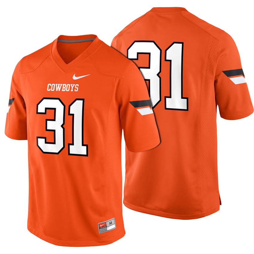 man cowboys orange 31 football game jersey
