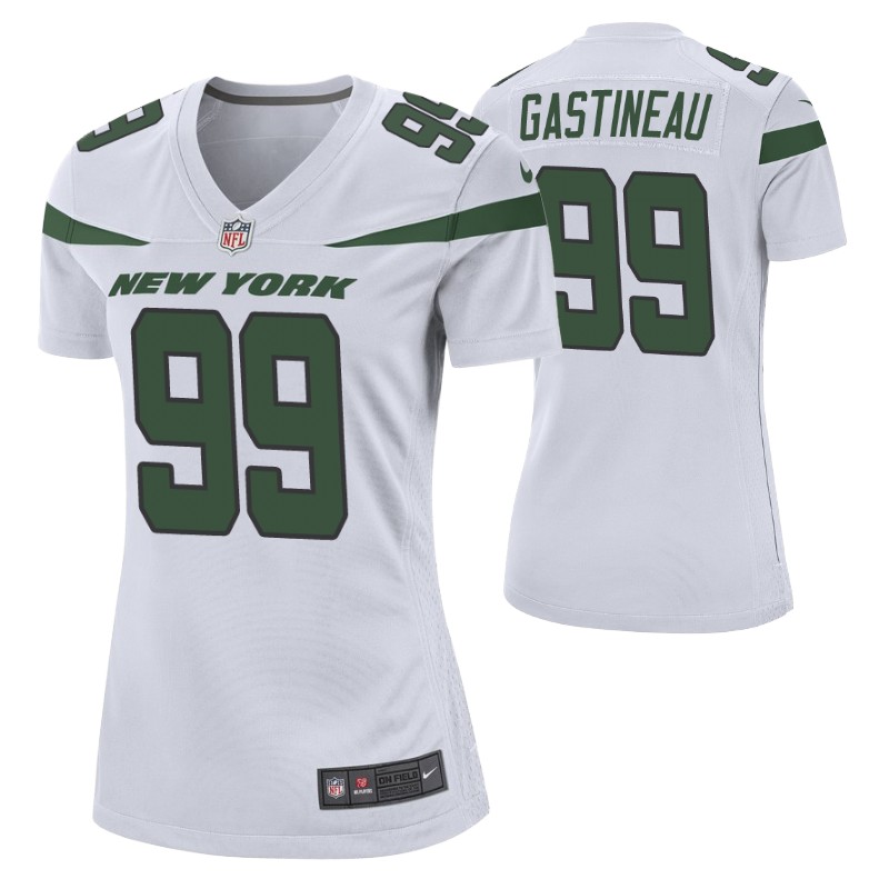 mark-gastineau-game-white-women's-jersey