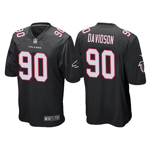 marlon-davidson-black-falcons-2020-nfl-draft-game-jersey-middle