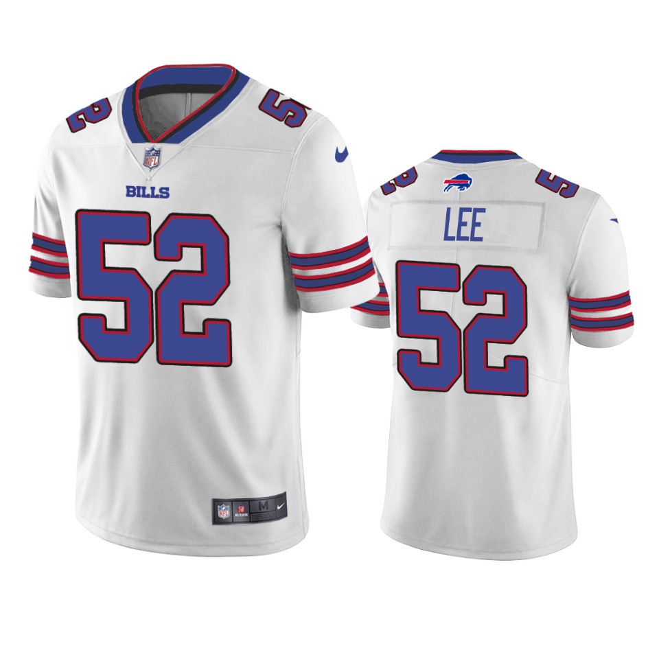 marquel lee bills white vapor jersey