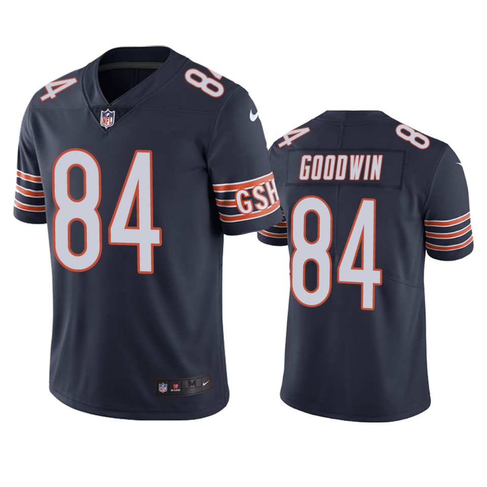 marquise goodwin bears color rush limited navy jersey