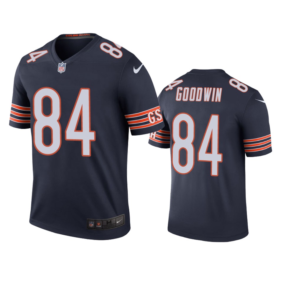 marquise goodwin color rush legend bears navy jersey