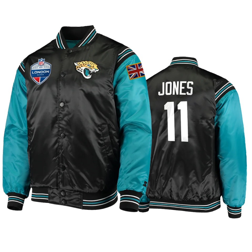 marvin jones jaguars black 2021 london game jacket