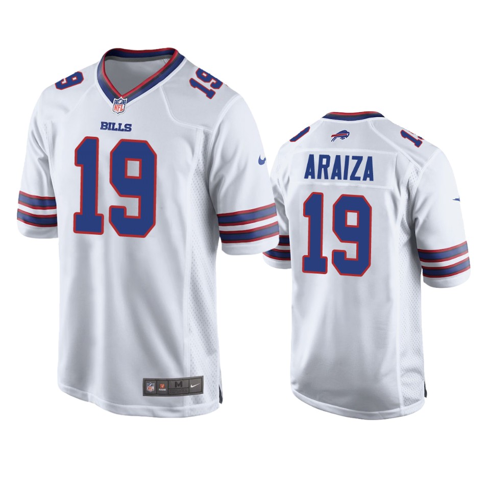 matt araiza bills game white jersey